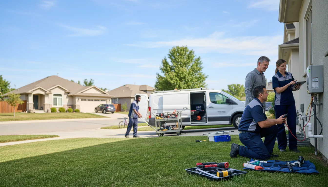 Tankless water heater service in Mcintire, IA